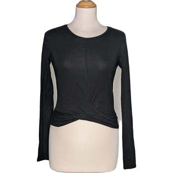 Vêtements Femme Jean Slim Femme Zara top manches longues  36 - T1 - S Noir Noir