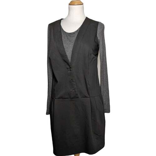 Vêtements Femme Robes courtes Miss Captain robe courte  40 - T3 - L Noir Noir