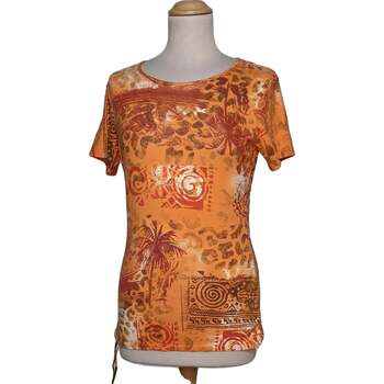 Vêtements Femme T-shirts & Polos Breal top manches courtes  38 - T2 - M Orange Orange