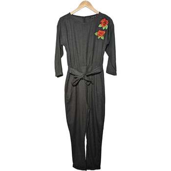 Vêtements Femme Combinaisons / Salopettes Zara combi-pantalon  38 - T2 - M Gris Gris