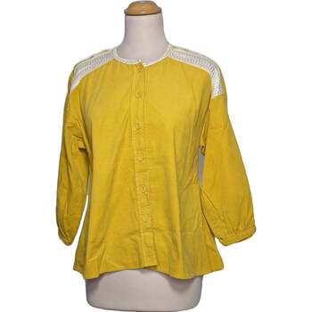 Vêtements Femme Chemises / Chemisiers Zara Chemise  36 - T1 - S Jaune