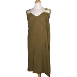 Vêtements Femme Robes Etam robe mi-longue  38 - T2 - M Vert Vert