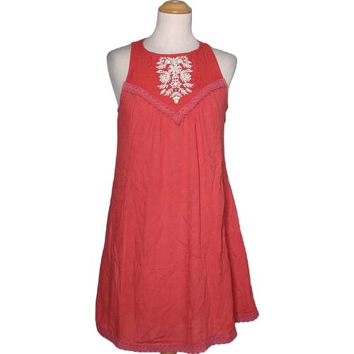 Hollister Robe Courte 36 - T1 - S Rouge - Vêtements Robes courtes Femme  14,00 €