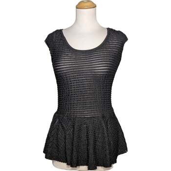Vêtements Femme Les Petites Bomb Zara top manches courtes  36 - T1 - S Noir Noir
