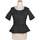 Vêtements Femme T-shirts & Polos River Island top manches courtes  36 - T1 - S Noir Noir