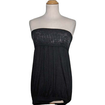 Vêtements Femme Petite Melange Knit Collar Detail Shift Dress Pimkie débardeur  36 - T1 - S Noir Noir
