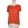 Vêtements Femme T-shirts & Polos Abercrombie And Fitch 38 - T2 - M Orange
