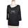Vêtements Femme T-shirts & Polos Esprit top manches longues  36 - T1 - S Noir Noir
