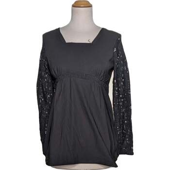Vêtements Femme T-shirts & Polos Lmv top manches longues  38 - T2 - M Noir Noir