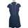 Vêtements Femme Robes courtes Opullence robe courte  38 - T2 - M Bleu Bleu