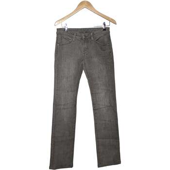 Vêtements Femme Jeans Long Mango jean droit femme  36 - T1 - S Gris Gris