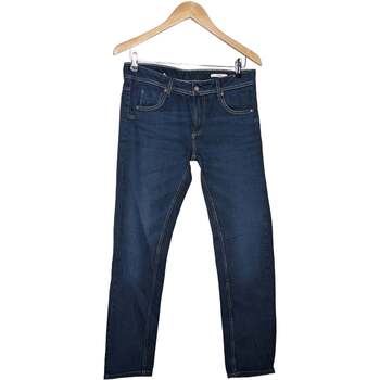 jeans reiko  jean slim femme  34 - t0 - xs bleu 