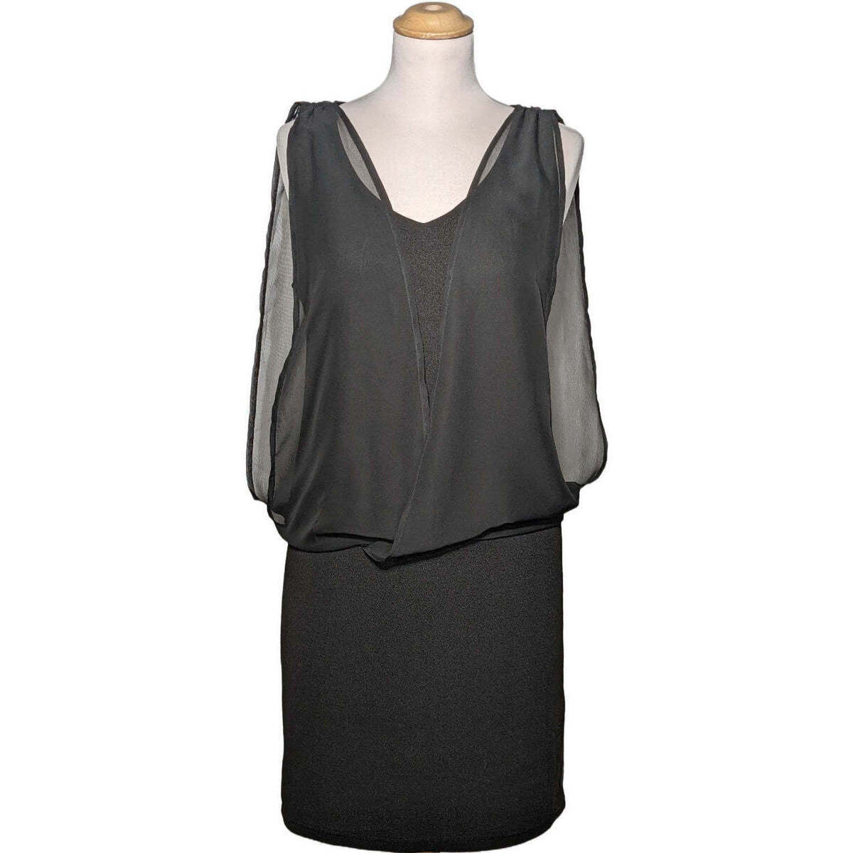 Vêtements Femme Robes courtes Teddy Smith robe courte  38 - T2 - M Noir Noir