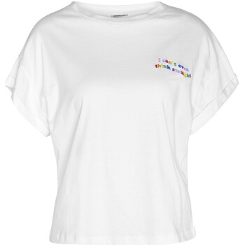 Vêtements Femme T-shirts manches courtes Noisy May 145232VTPE23 Blanc