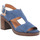 Chaussures Femme SALVATORE FERRAGAMO SILK DRESS WITH FLORAL MOTIF Adige REGINE JEANS Bleu