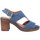 Chaussures Femme SALVATORE FERRAGAMO SILK DRESS WITH FLORAL MOTIF Adige REGINE JEANS Bleu