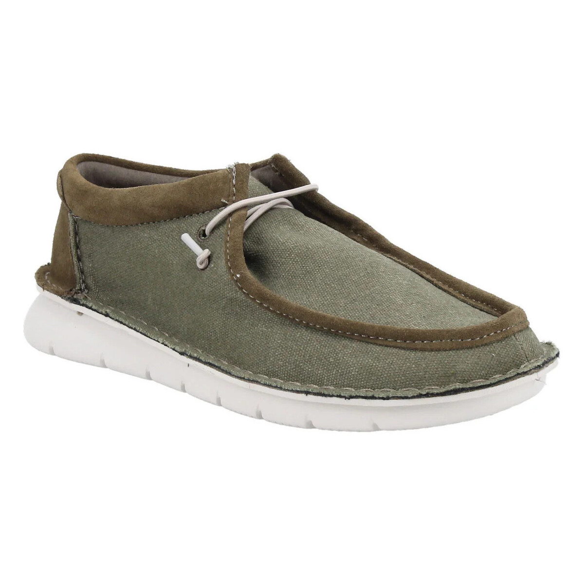 Chaussures Homme Chaussures bateau Clarks COLEHILL EASY DARK OLIVE Vert