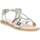 Chaussures Fille Sandales et Nu-pieds Oca Loca CRAZY GOOSE SANDALE OC7923 Argenté