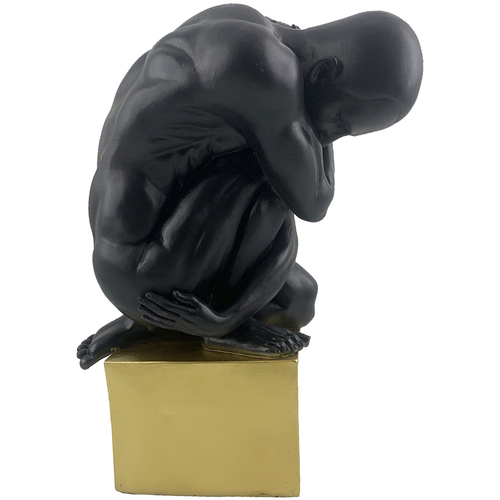 Maison & Déco Statuettes et figurines Signes Grimalt Figure D'Athlète Noir