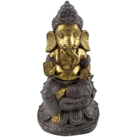 Combinaisons / Salopettes Statuettes et figurines Signes Grimalt Figure Ganesha Doré