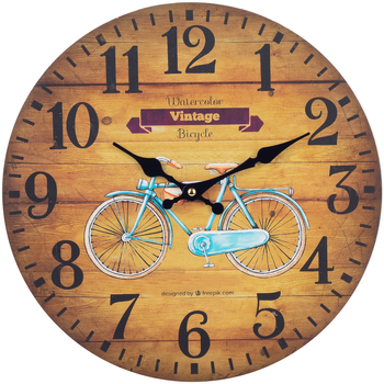Maison & Déco Horloges Signes Grimalt Horloge À Vélo Jaune