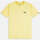 Vêtements Homme Camiseta negra y blanca OTW Classic de Vans T-Shirt  MN Left Chest Logo Plus Ss Pale Banana Jaune