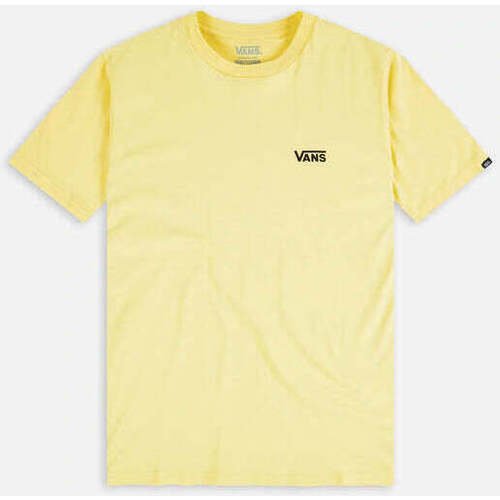 Vêtements Homme Camiseta negra y blanca OTW Classic de Vans T-Shirt  MN Left Chest Logo Plus Ss Pale Banana Jaune