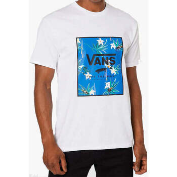 Vêtements Homme T-shirts & Polos Vans T-Shirt  MN Classic Print Box White/dart Floral Blanc