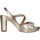 Chaussures Femme Sandales et Nu-pieds Chiara Firenze Niky2800 santal Femme Platine Argenté