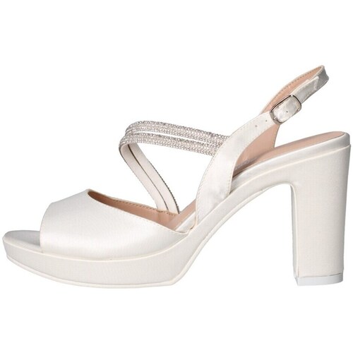 Chaussures Femme Sandales et Nu-pieds Chiara Firenze Niky2800 santal Femme Blanc Blanc