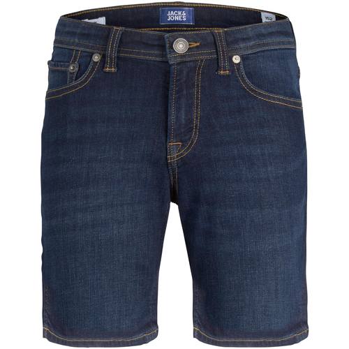 Vêtements Garçon Shorts / Bermudas Jack & Jones Short coton slim SHORTS Bleu