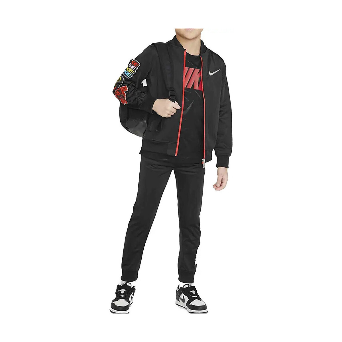 Vêtements Enfant Ensembles de survêtement Nike KSA Tricot Noir