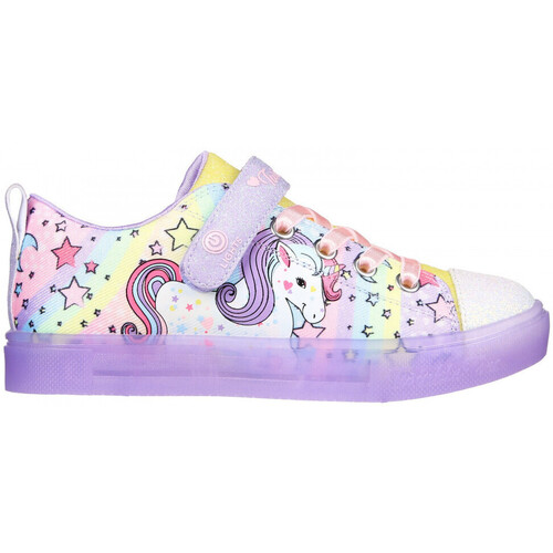Chaussures Fille Baskets mode Skechers Maxroad Twinkle sparks ice - unicorn Multicolore