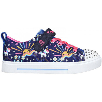 Chaussures Enfant Baskets mode Skechers wide Twinkle sparks -unicorn sunsh Multicolore