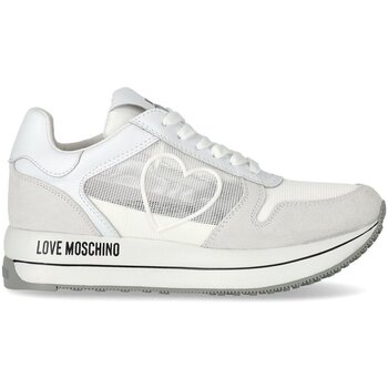 Chaussures Femme Baskets basses Love Moschino Baskets Blanc