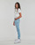Vêtements Femme T-shirts manches courtes Only ONLKITA S/S LOGO TOP Blanc