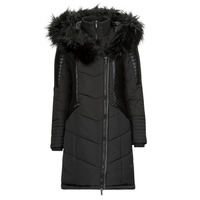 Vêtements Femme Parkas Only ONLNEWLINETTE FUR HOOD COAT OTW Noir