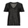 Vêtements Femme T-shirts manches courtes Only ONLTANJA S/S SHINE TOP JRS Noir
