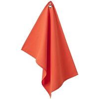 La mode responsable Torchons Lefebvre-Textile Essuie mains en coton couleur Corail 50 x 70 cm Orange
