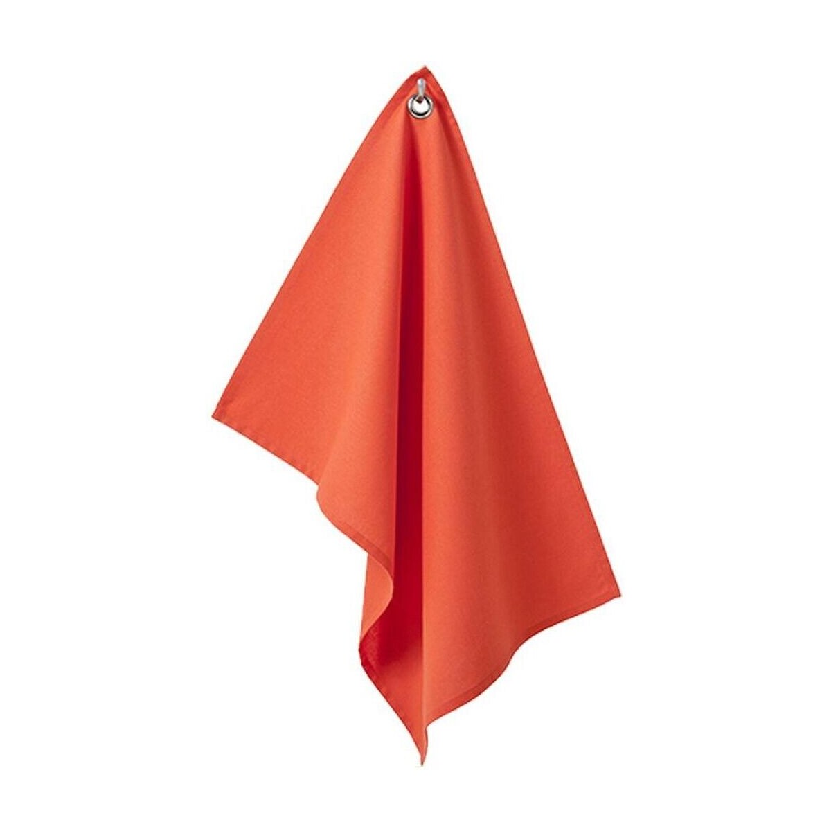 Maison & Déco Torchons Lefebvre-Textile Essuie mains en coton couleur Corail 50 x 70 cm Orange