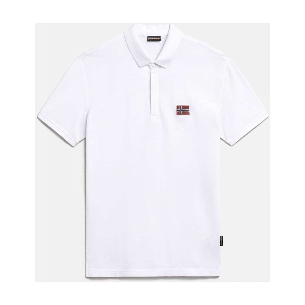 Vêtements Homme T-shirts & Polos Napapijri EBEA NP0A4G2M-002 BRIGHT WHITE Blanc
