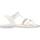 Chaussures Fille Sandales et Nu-pieds Geox SANDAL KARLY GIRL Blanc