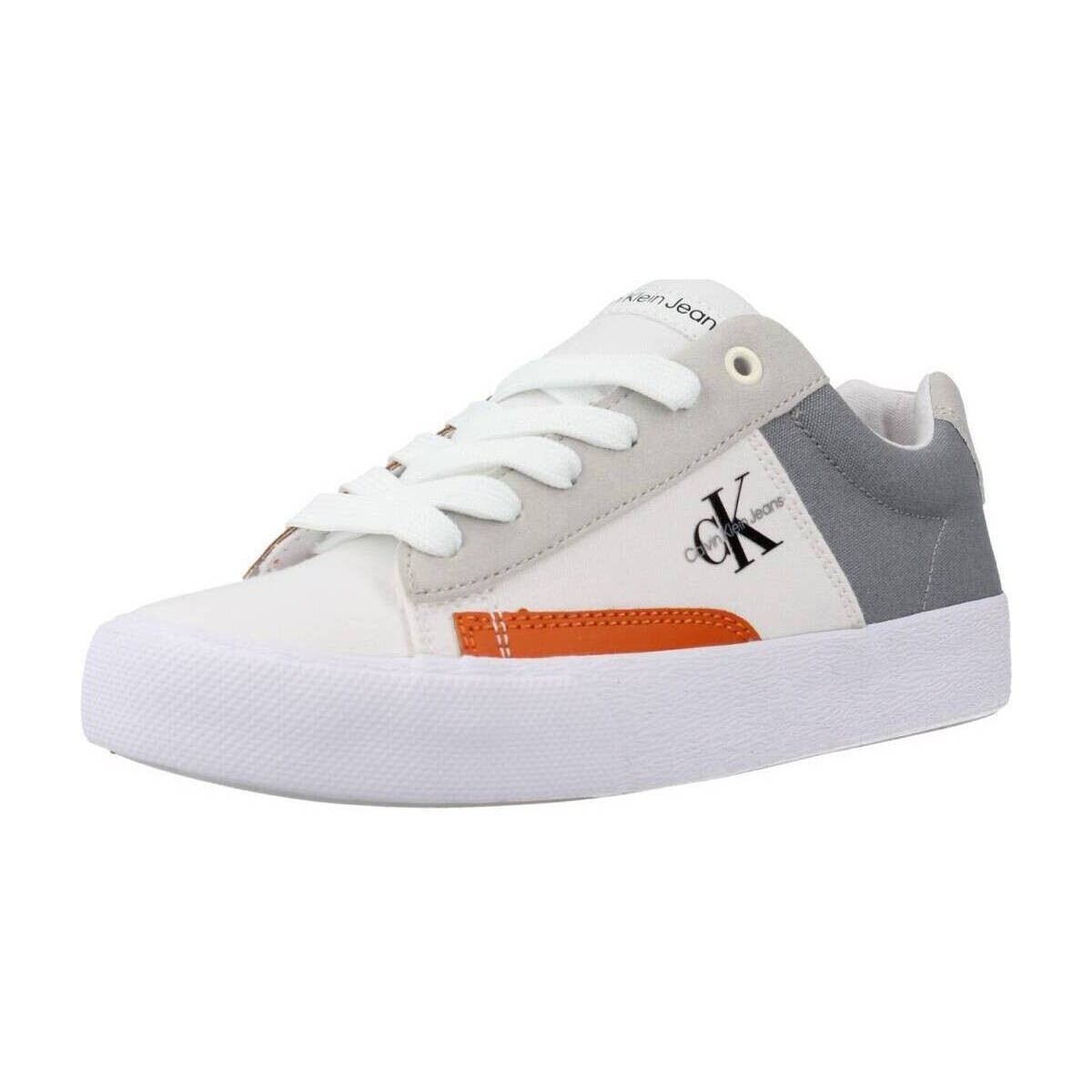 Chaussures Fille Baskets basses Calvin Klein Jeans V3X980564 Blanc