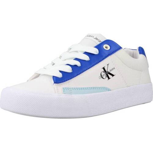 Chaussures Fille Baskets basses Calvin cupsole Klein Jeans V3X980564 Blanc