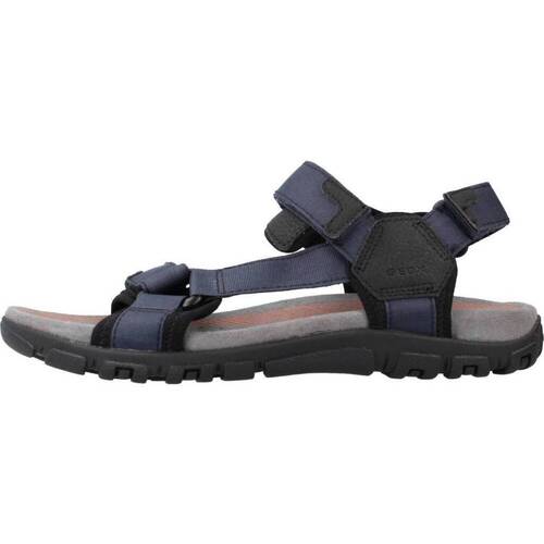 Chaussures Homme Sandales et Nu-pieds Geox UOM0 SANDAL STRADA A Bleu