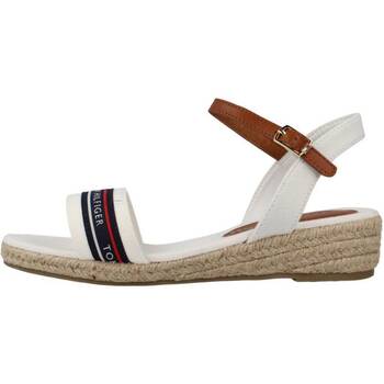 Chaussures Fille Sandales et Nu-pieds Tommy Hilfiger ROPE WEDGE Blanc