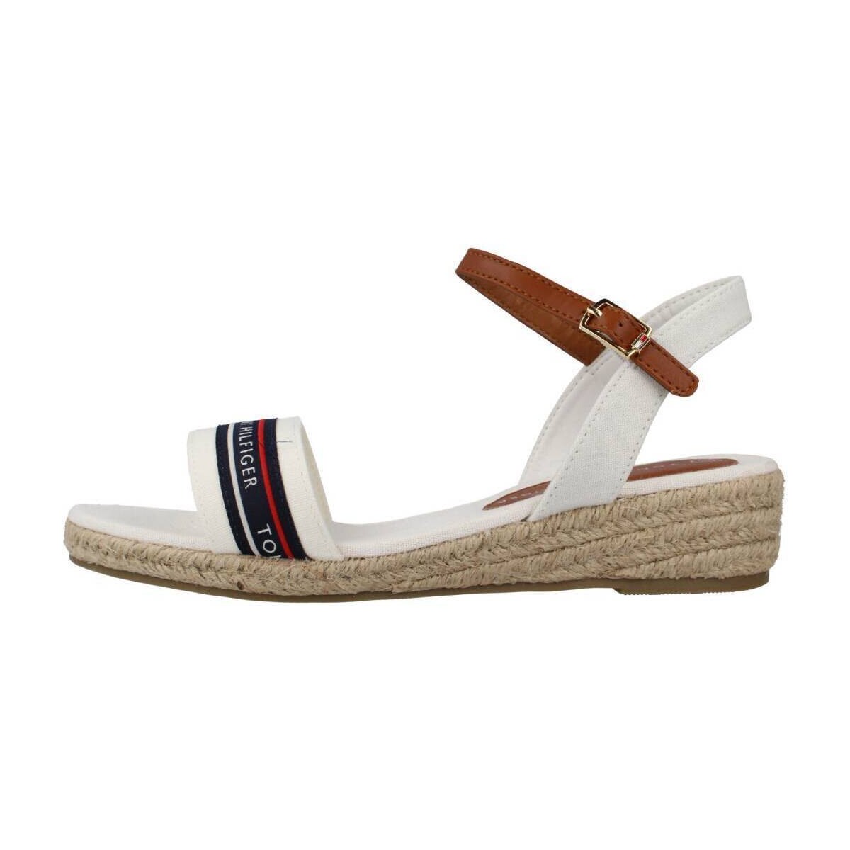 Chaussures Fille Sandales et Nu-pieds Tommy Hilfiger ROPE WEDGE Blanc