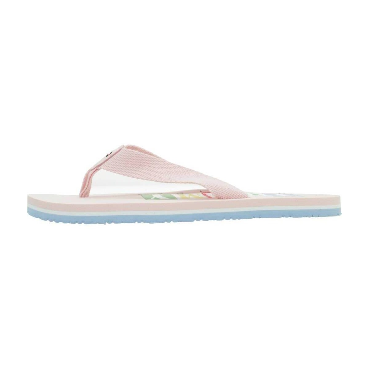 Chaussures Fille Tongs Tommy Hilfiger LOGO FLIP PLOP Rose