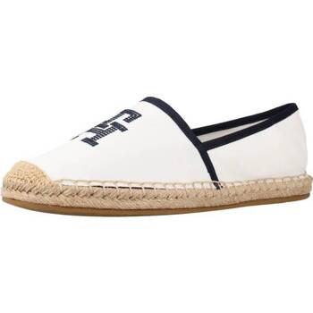 Chaussures Femme Espadrilles Tommy Hilfiger TH EMBROIDERED ESPADRILL Blanc