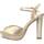 Chaussures Femme Sandales et Nu-pieds Menbur 23709M Doré